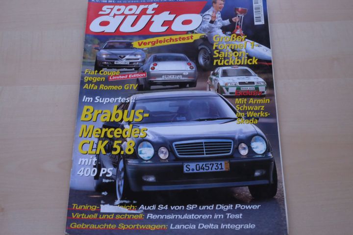 Deckblatt Sport Auto (12/1998)